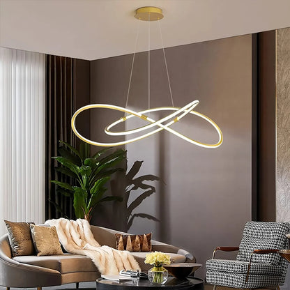 Antizer Creative Linear Pendant Light Living Rooms & Kitchens