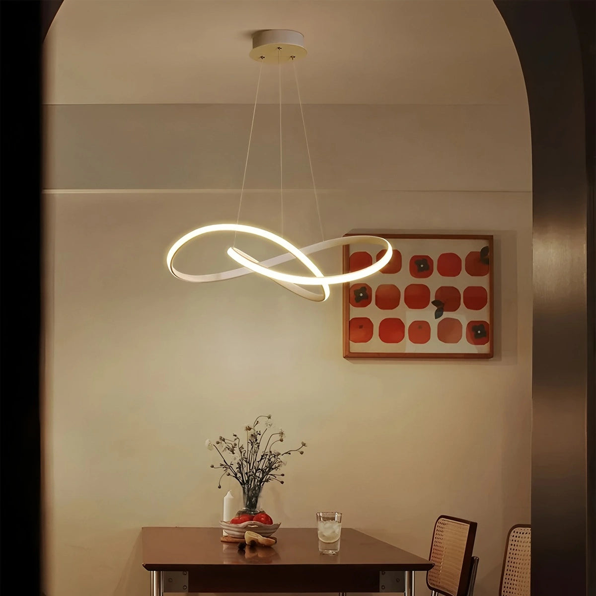 Antizer Creative Linear Pendant Light Living Rooms & Kitchens