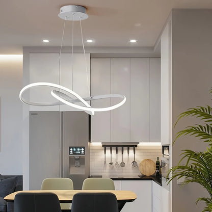 Antizer Creative Linear Pendant Light Living Rooms & Kitchens