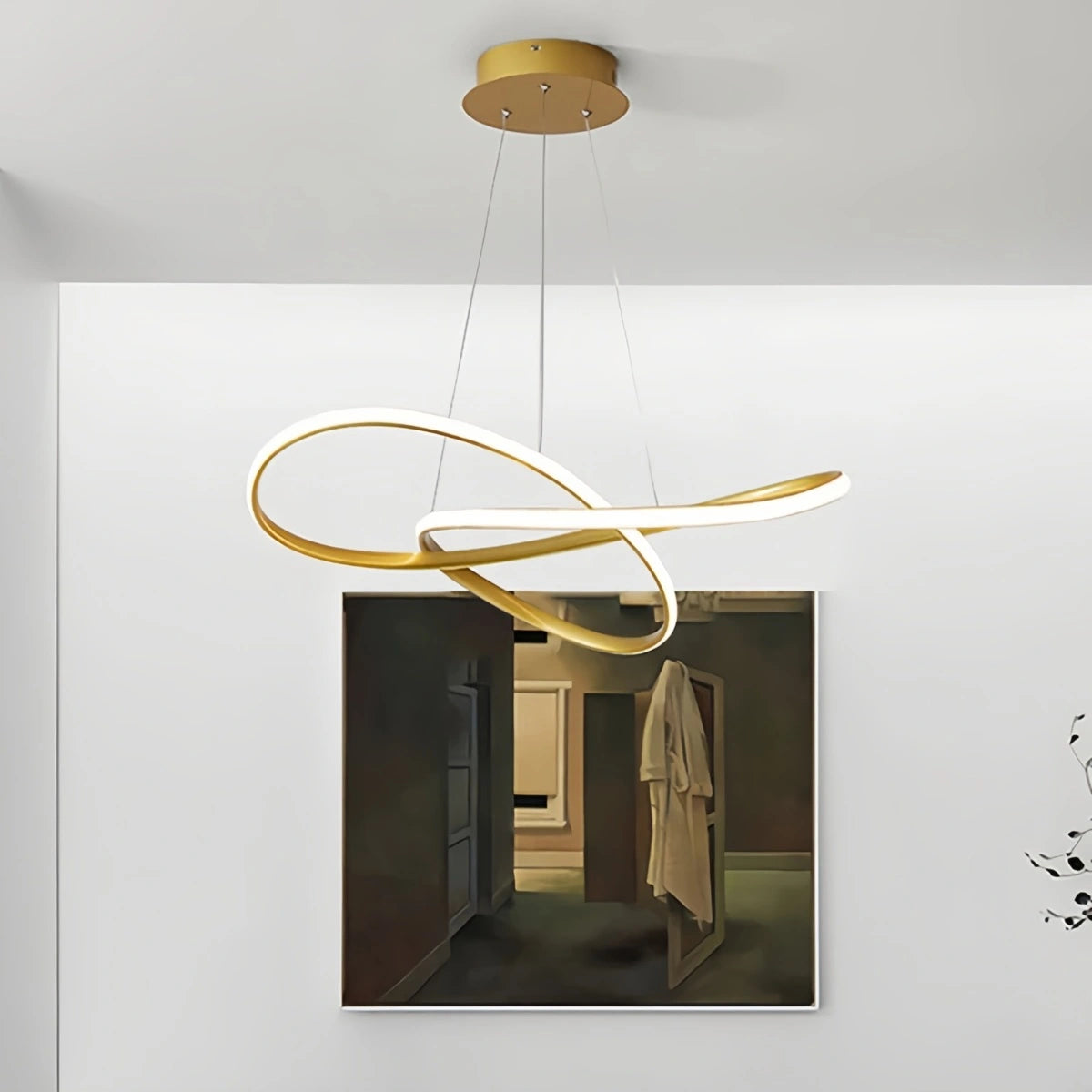 Antizer Creative Linear Pendant Light Living Rooms & Kitchens