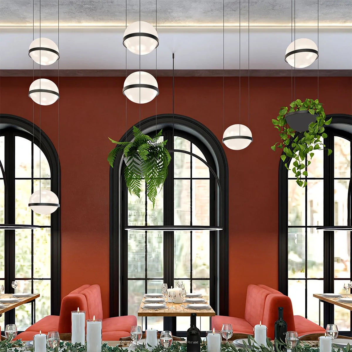 Antizer Creative Minimalist Plants Pendant Light