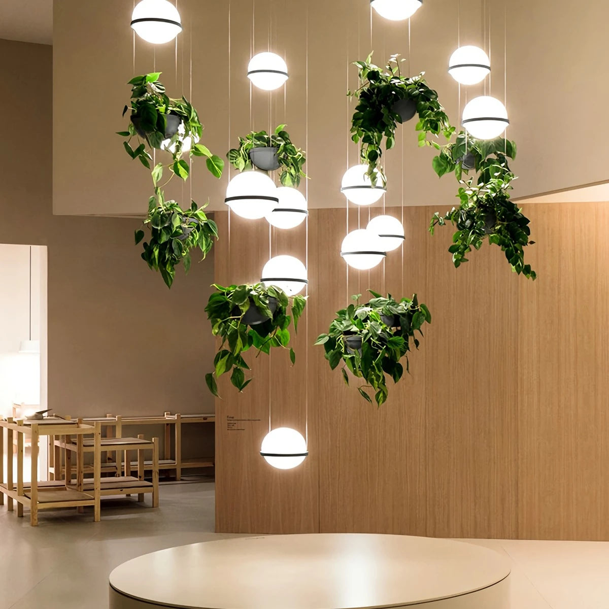 Antizer Creative Minimalist Plants Pendant Light