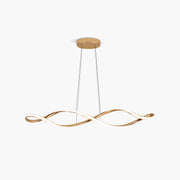 Antizer Linear Twist Pendant Light for Dining Room