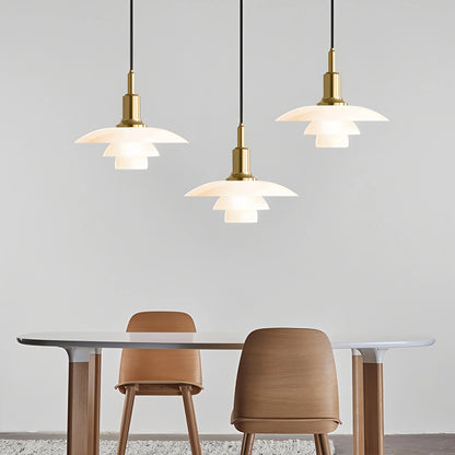 Antizer Danish Designer Glass Pendant Lamp for Kitchen