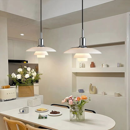 Antizer Danish Designer Glass Pendant Lamp for Kitchen