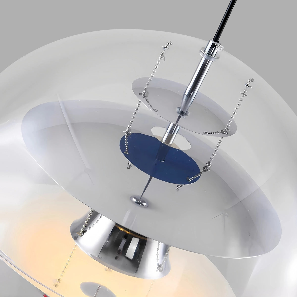 Antizer Danish Globe Dining Room Pendant Light