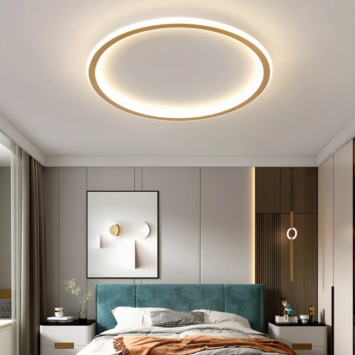 Antizer Nordic Circular Simple LED Ceiling Light