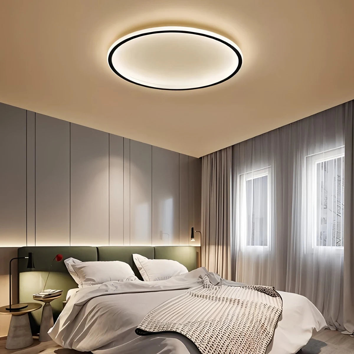Antizer Nordic Circular Simple LED Ceiling Light