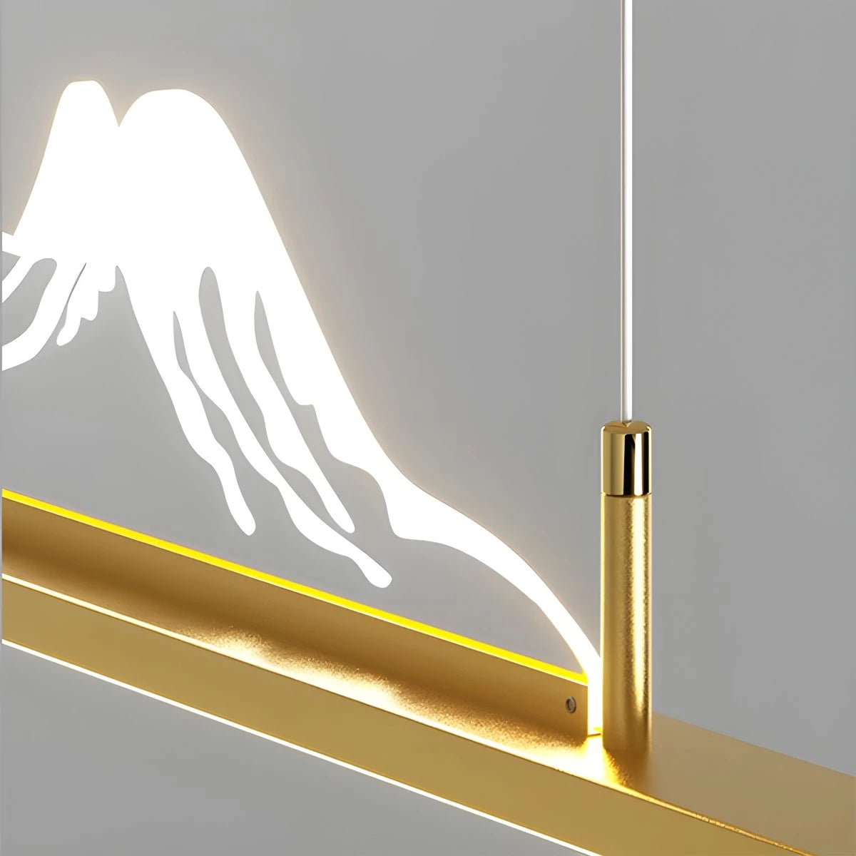 Antizer Designer Mountain Shape LED Pendant Light