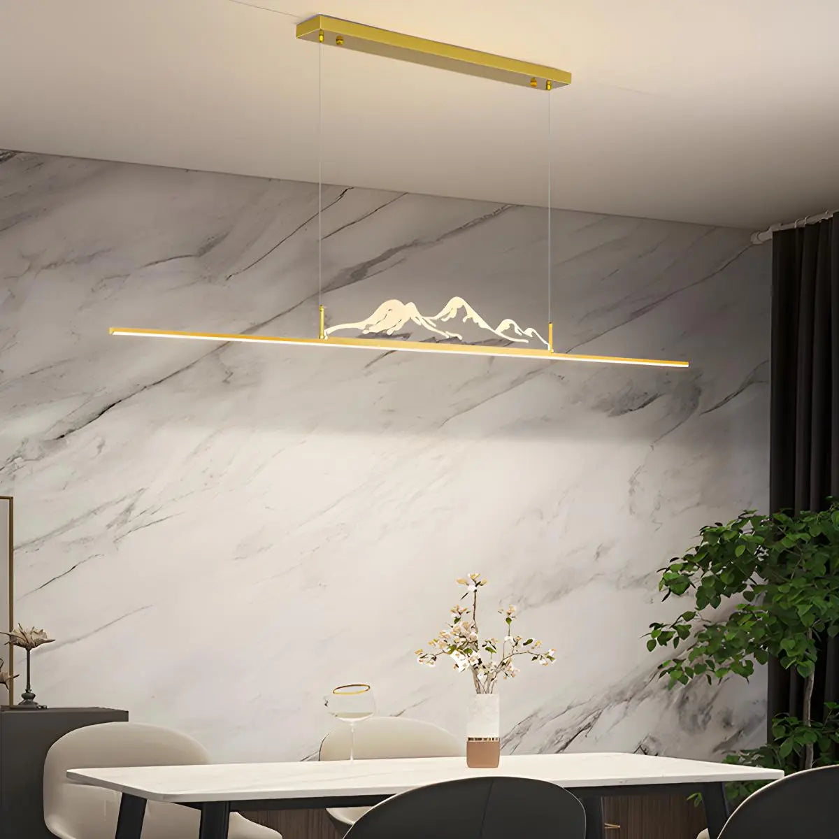Antizer Designer Mountain Shape LED Pendant Light
