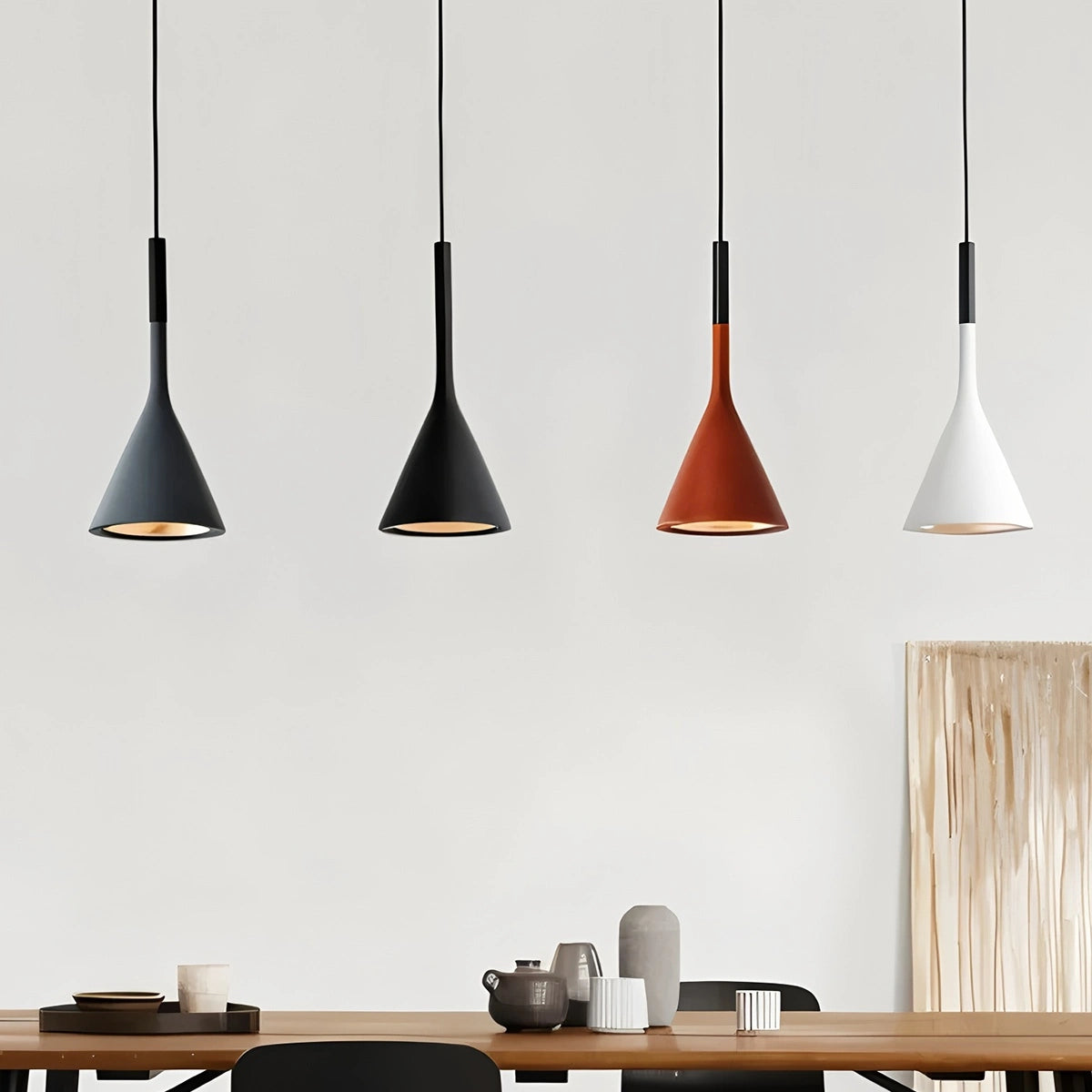 Antizer Divino Cone Pendant Light for Bedroom
