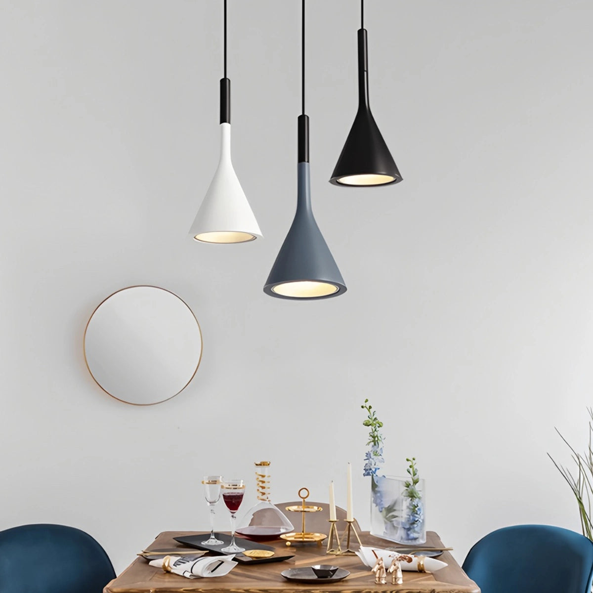Antizer Divino Cone Pendant Light for Bedroom