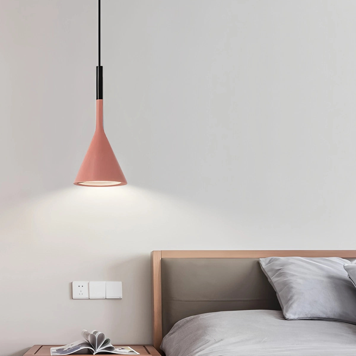 Antizer Divino Cone Pendant Light for Bedroom