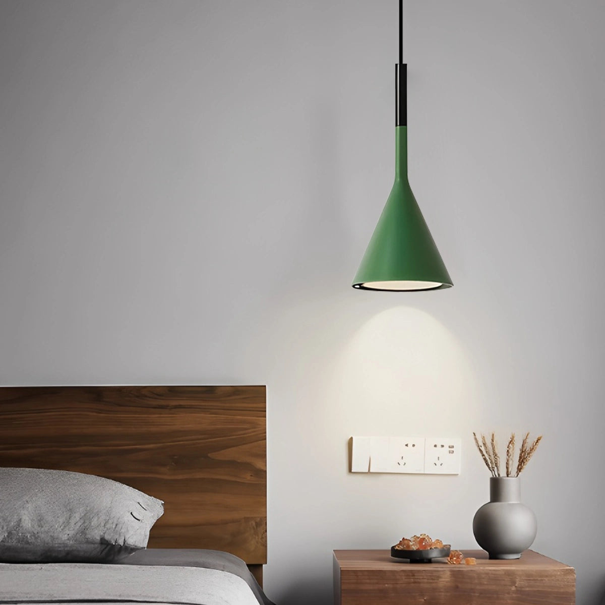 Antizer Divino Cone Pendant Light for Bedroom