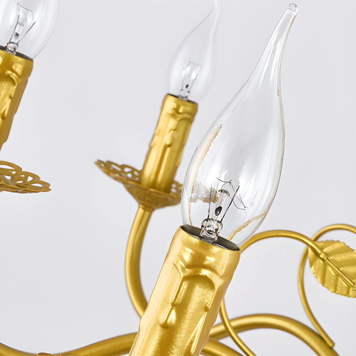 Antizer Double Layered Candle Chandelier for Dining Room