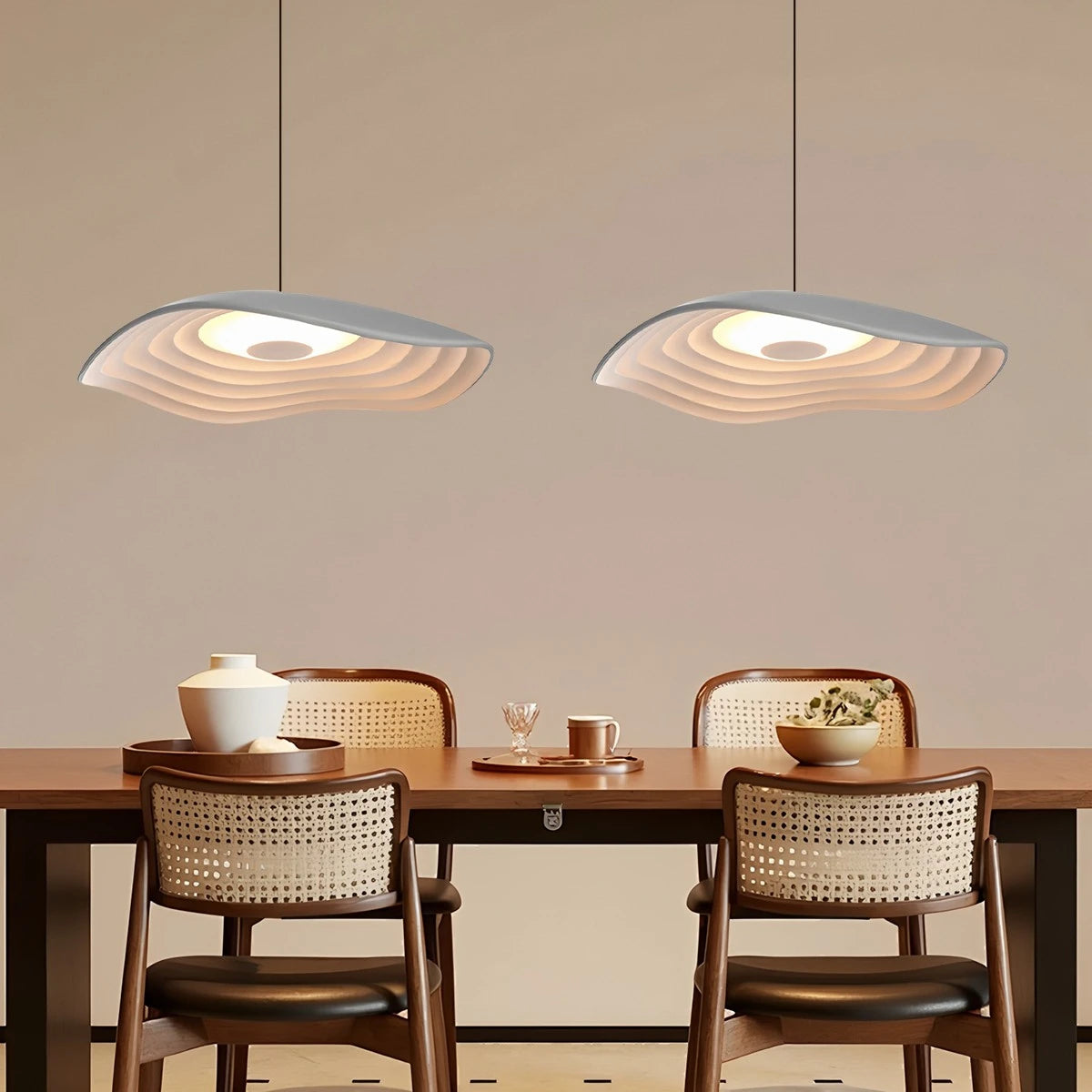 Antizer Nordic Creative Ripple Pendant Light for Dining Room