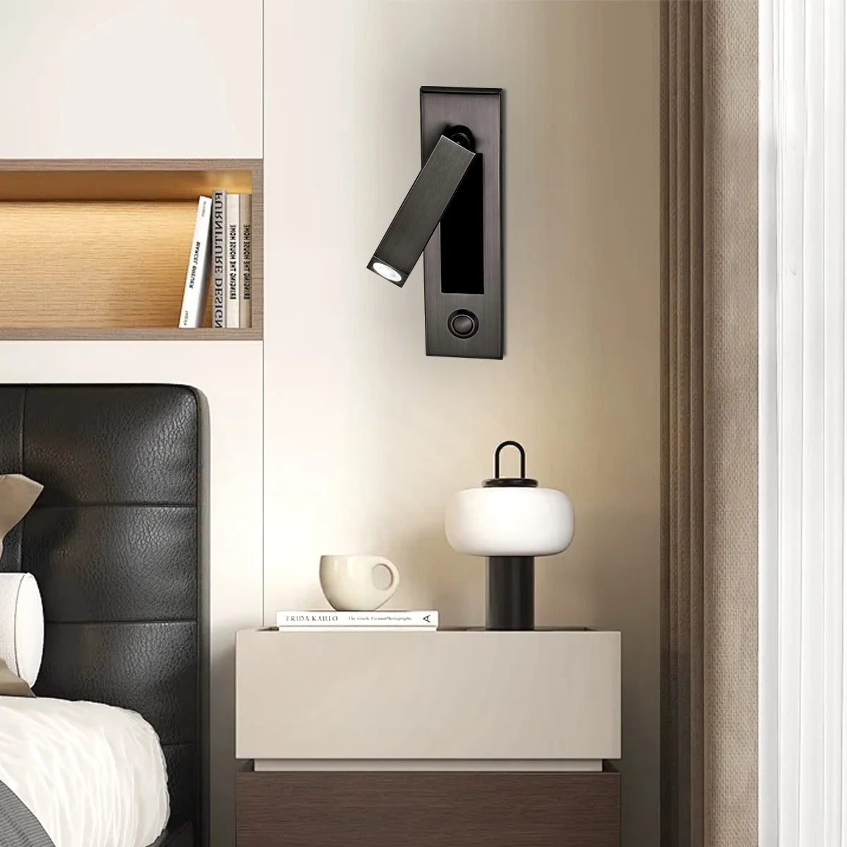 Antizer Embedded Bedside Sconce for Bedroom