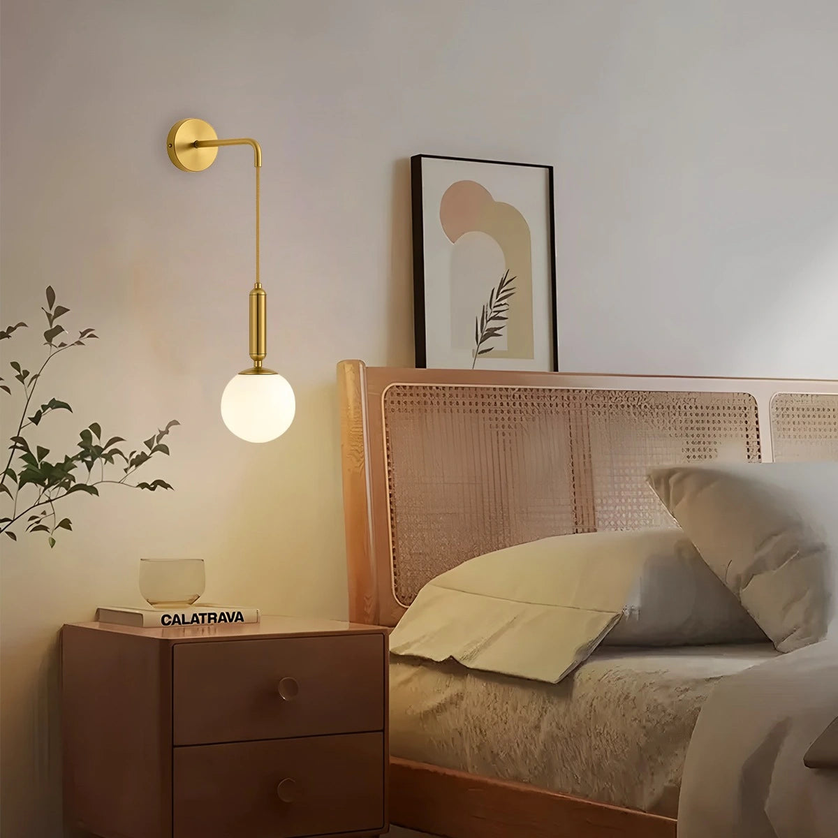 Antizer Entice Hanging Wall Lamp Bedside Lamp