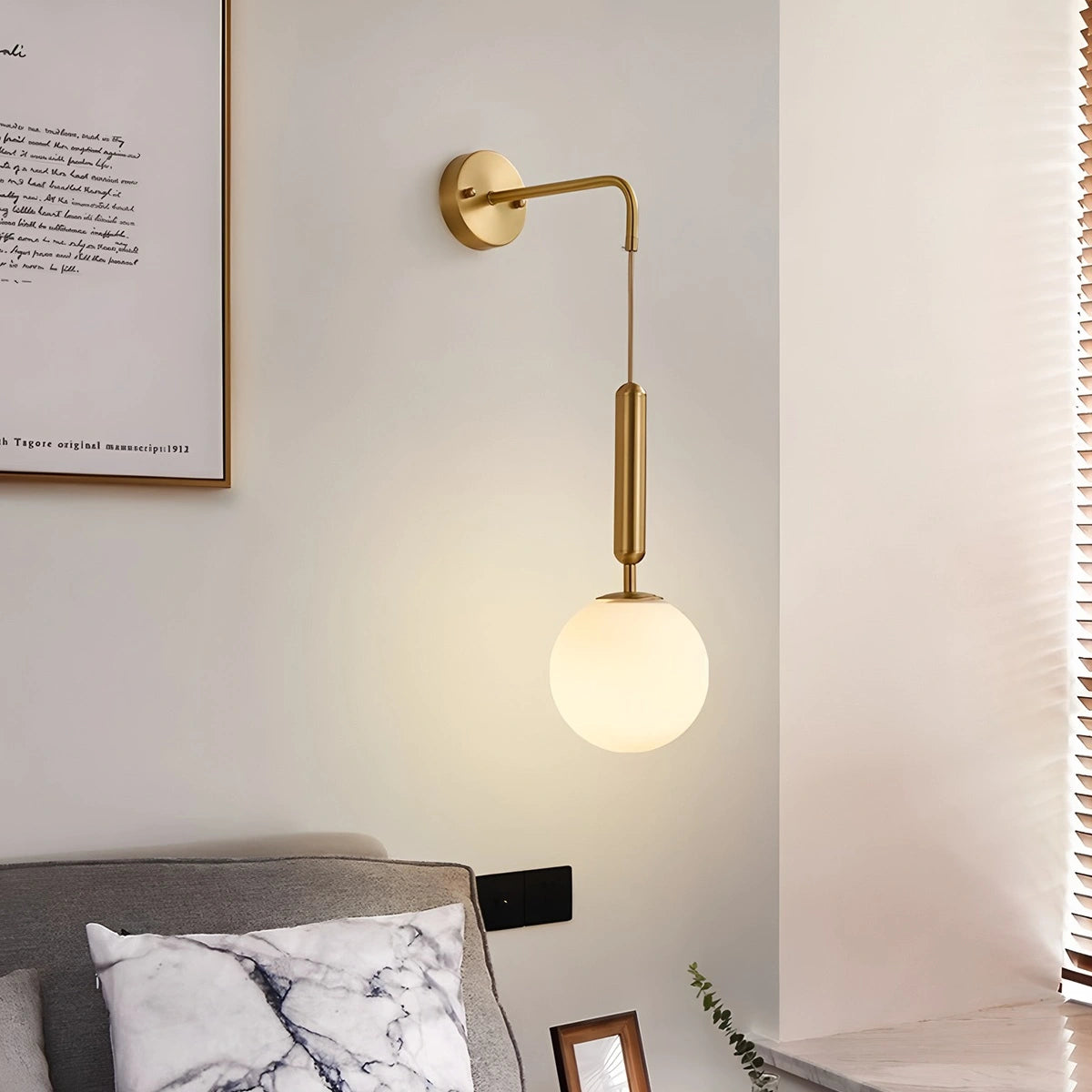 Antizer Entice Hanging Wall Lamp Bedside Lamp