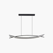 Antizer Eraj Curved LED Pendant Light for Kitchen Island