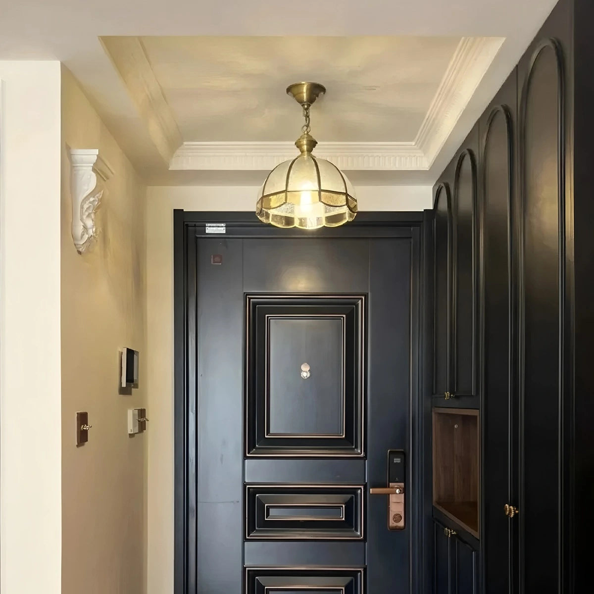 Antizer European Style Copper Pendant Light for Living Room