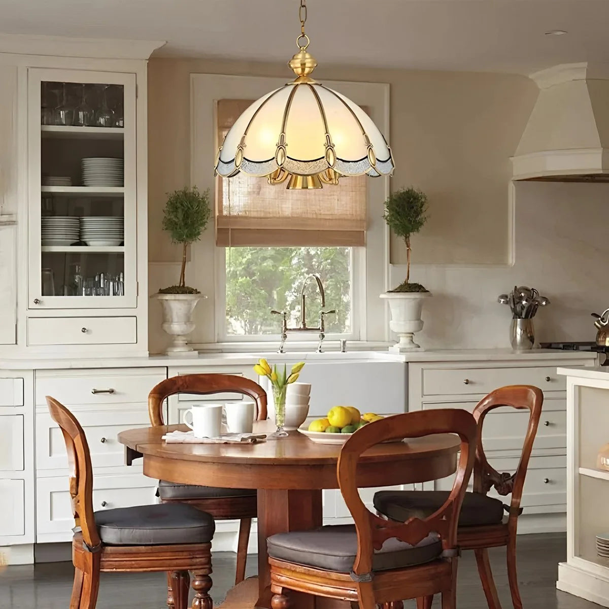 Antizer European Style Copper Pendant Light for Living Room
