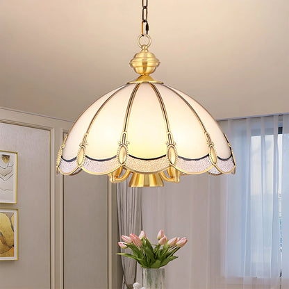 Antizer European Style Copper Pendant Light for Living Room