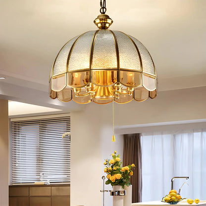 Antizer European Style Copper Pendant Light for Living Room