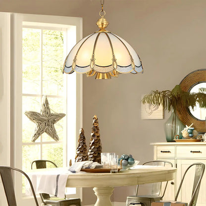 Antizer European Style Copper Pendant Light for Living Room