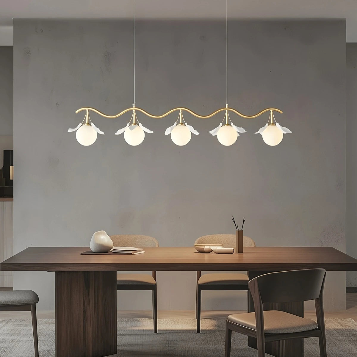 Antizer Evander Ginkgo Chandelier for Dining Area