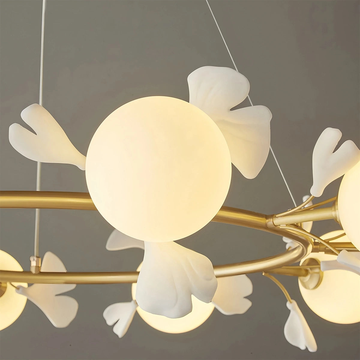 Antizer Evander Ginkgo Chandelier for Dining Area