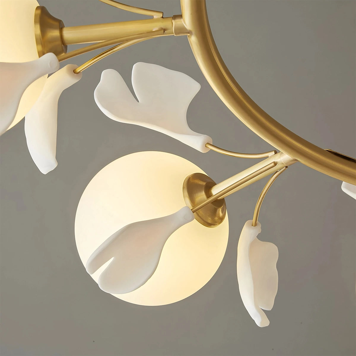 Antizer Evander Ginkgo Chandelier for Dining Area