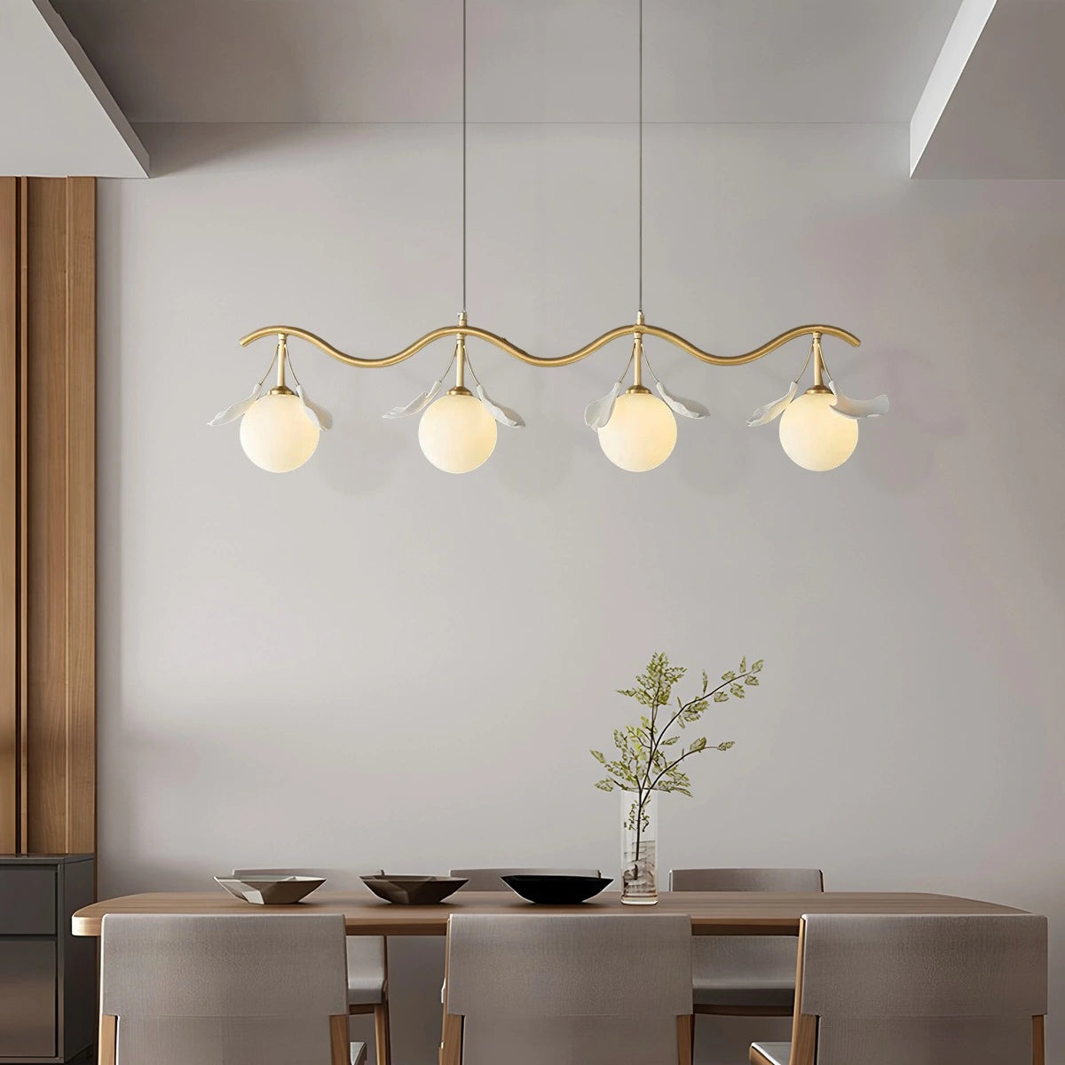 Antizer Evander Ginkgo Chandelier for Dining Area