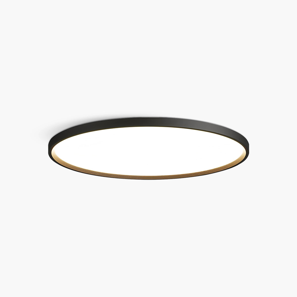 Antizer Flat Round Flush Mount Ceiling Light for Bedroom