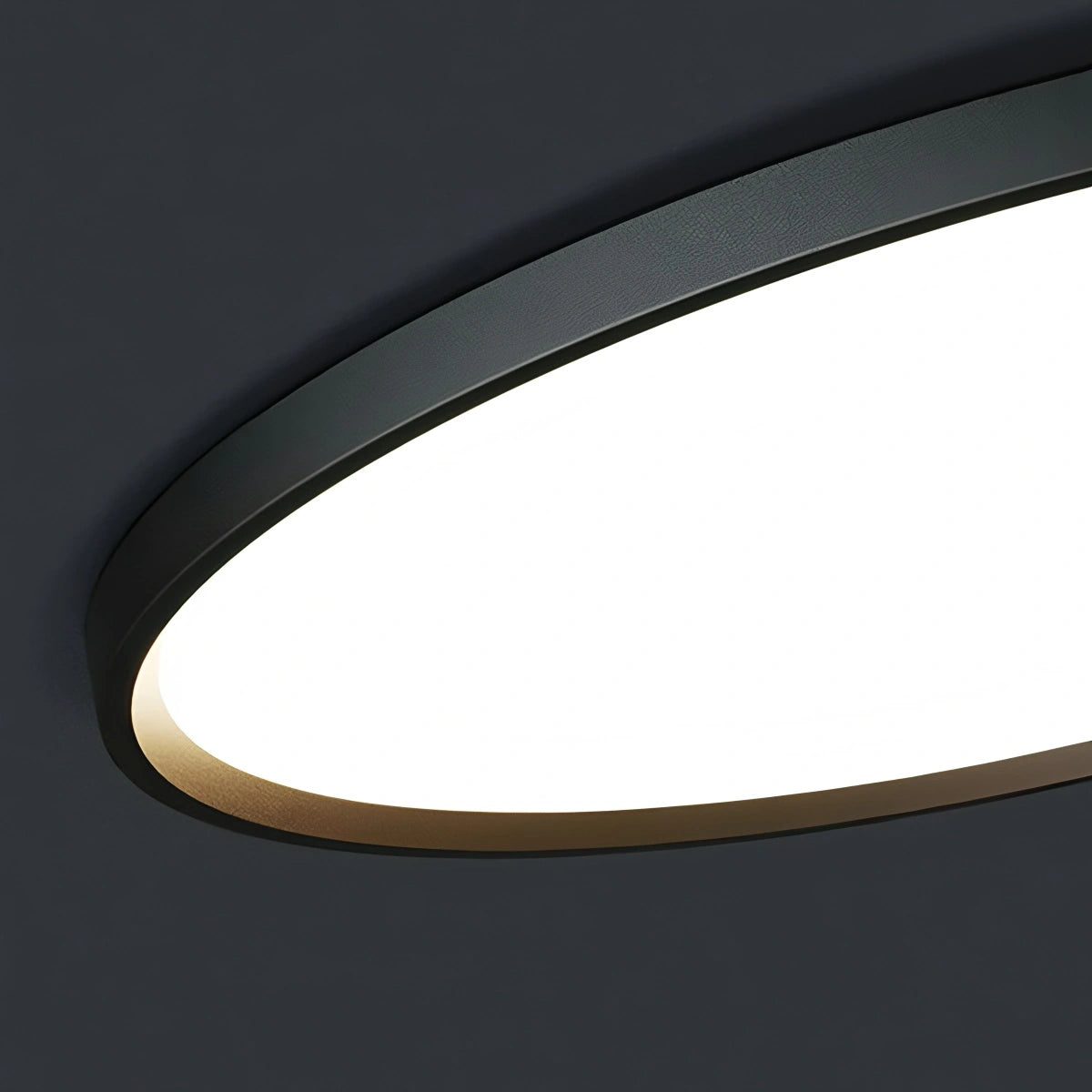 Antizer Flat Round Flush Mount Ceiling Light for Bedroom