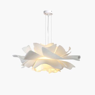 Antizer White Flower Pendant Light for Living Room