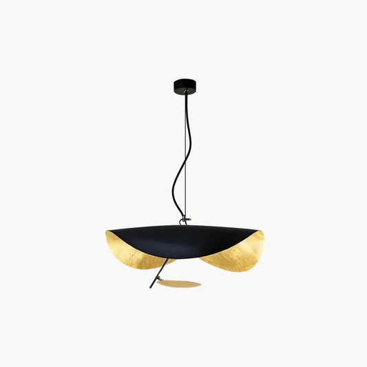 Antizer Modern Sculptural Leaf Pendant Light