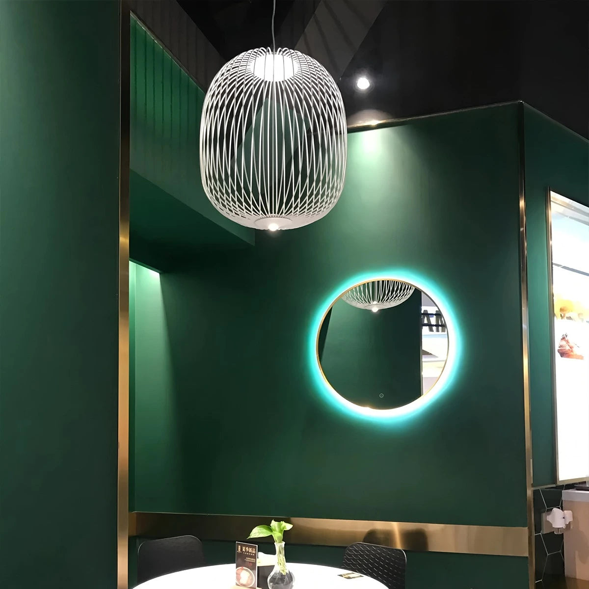Antizer Foscarini Spokes Bird Cage Pendant Light