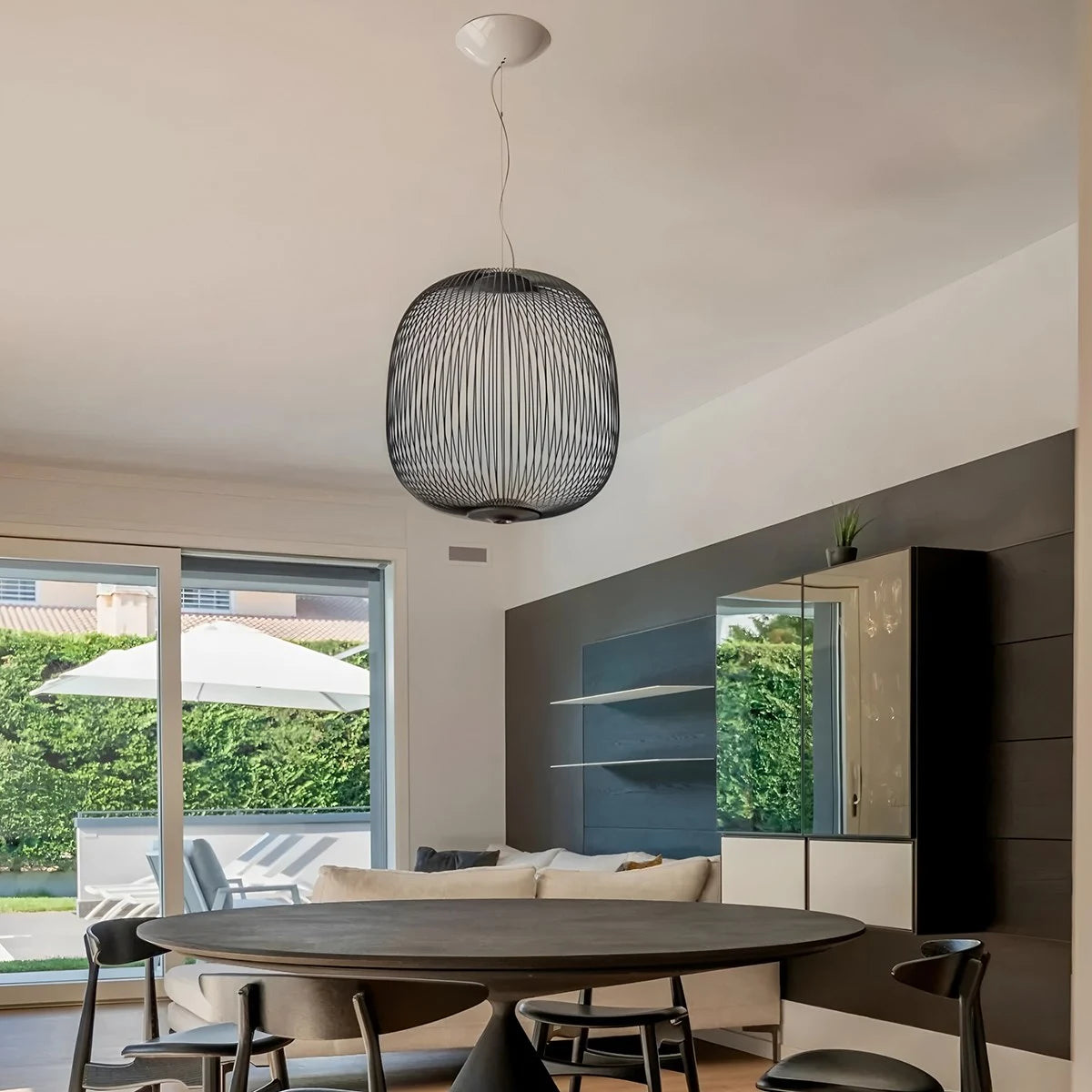 Antizer Foscarini Spokes Bird Cage Pendant Light