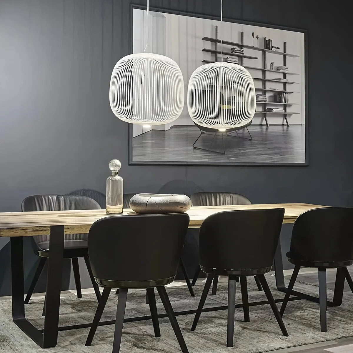 Antizer Foscarini Spokes Bird Cage Pendant Light