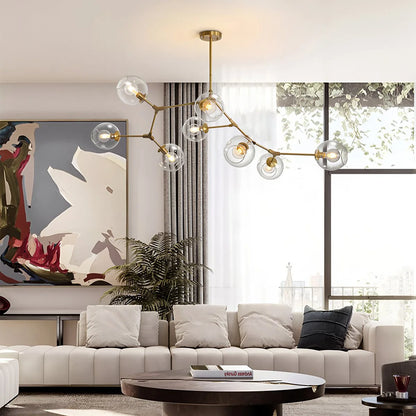 Antizer Freya Modern Glass Chandelier