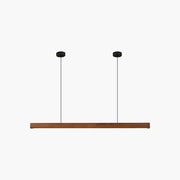 Antizer Fulbert Linear Wooden Pendant Light for Kitchen