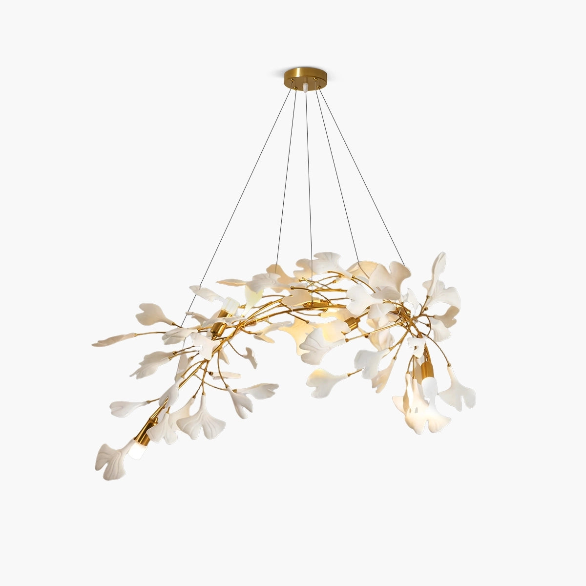 Antizer Ginkgo Chandelier D for Dining Room
