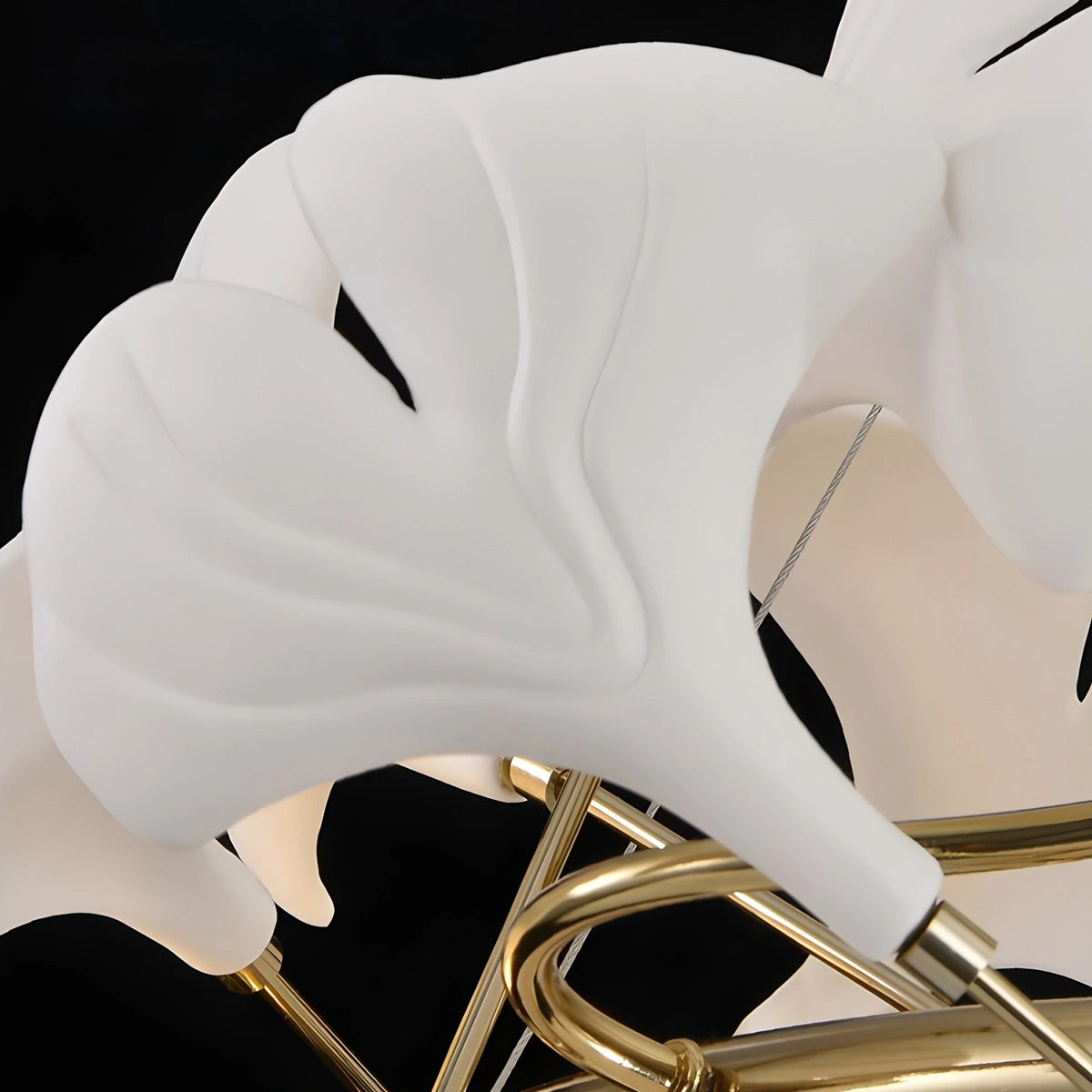 Antizer Ginkgo Chandelier Q for High Ceiling