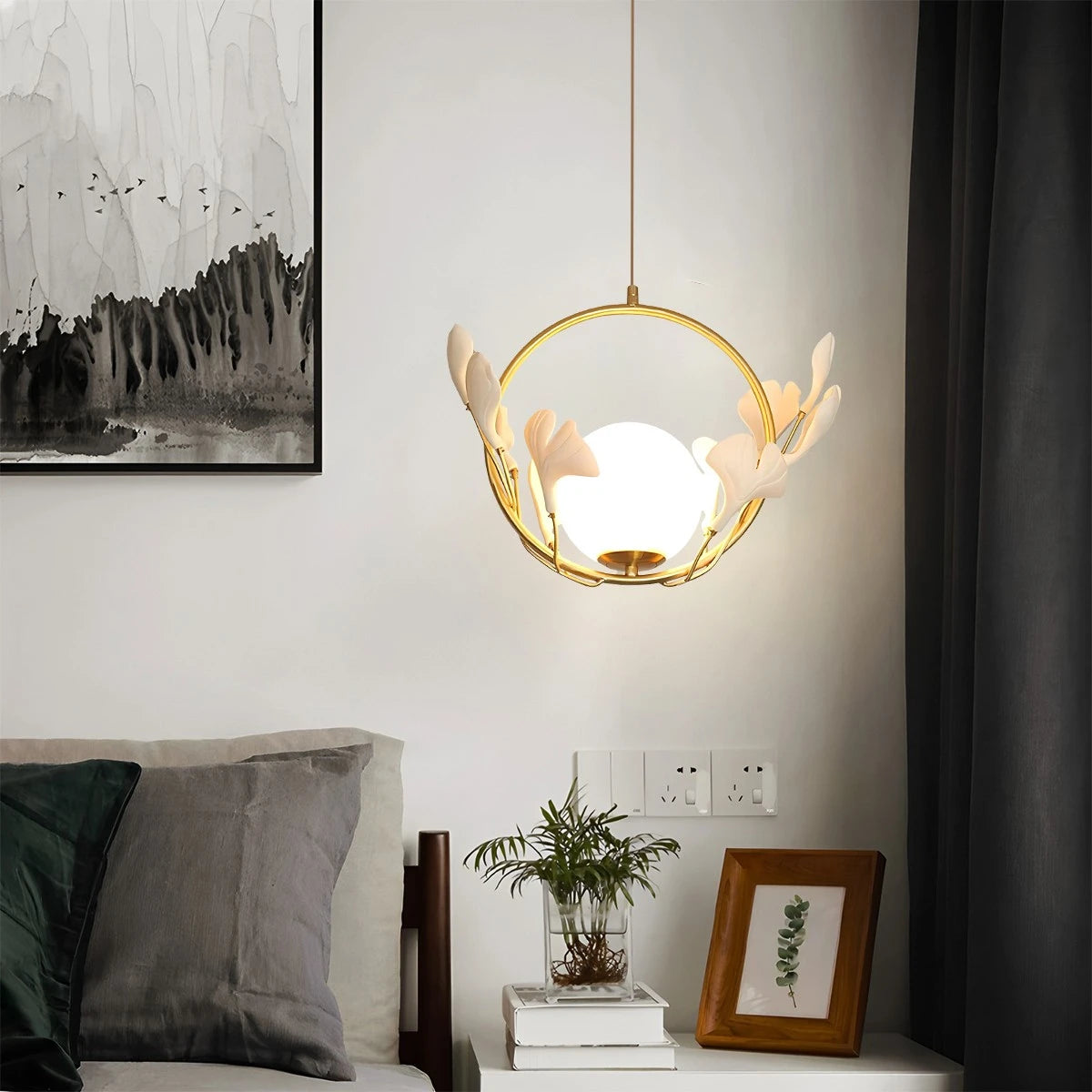 Antizer Ginkgo Pendant Lamp for Dining Table