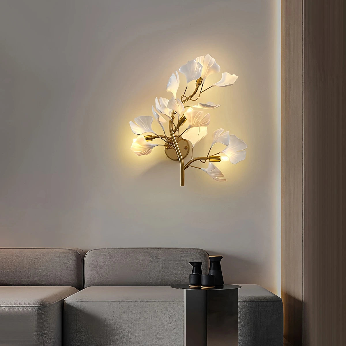 Antizer Ginkgo Wall Lamp for Living Room