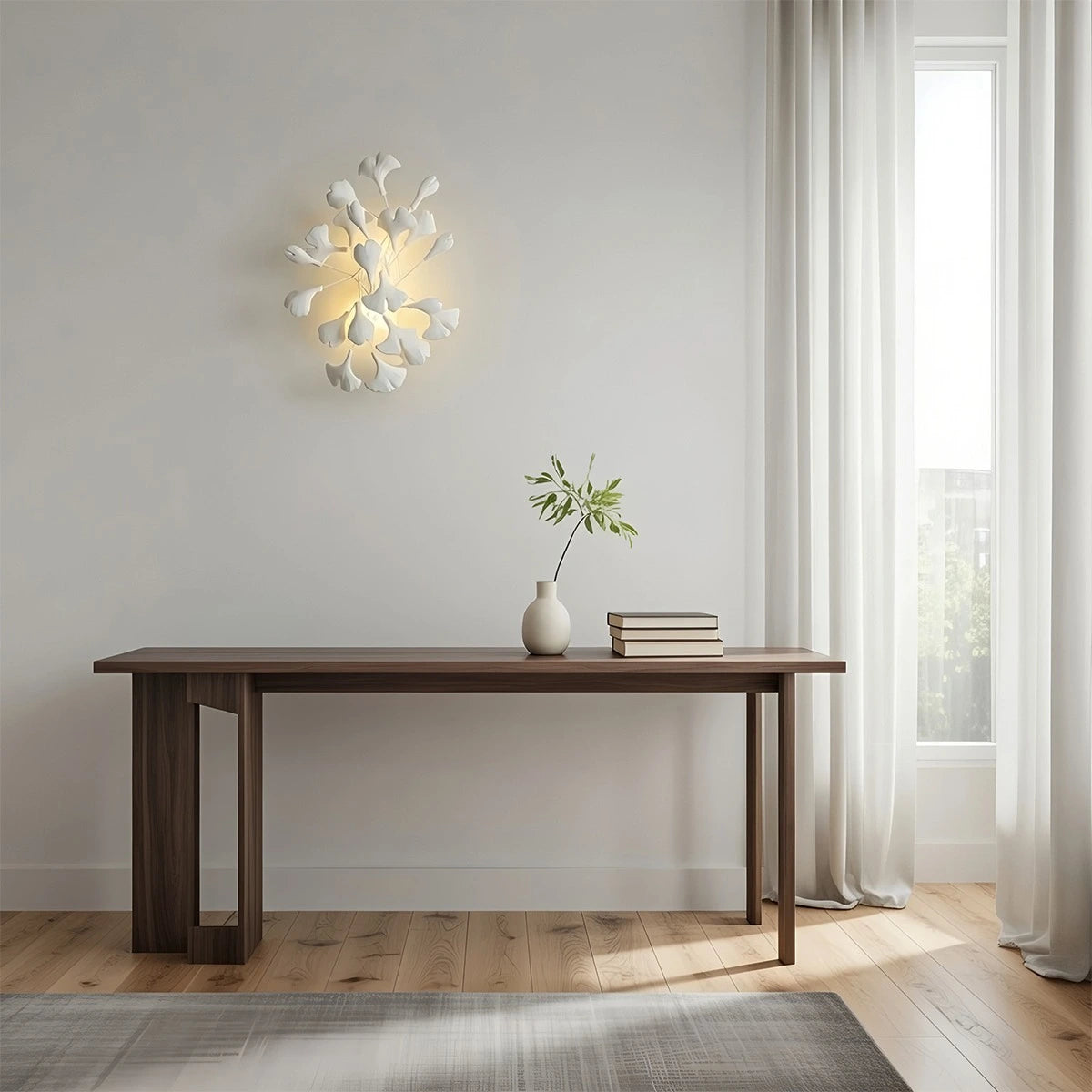 Antizer Ginkgo Wall Lamp for Living Room