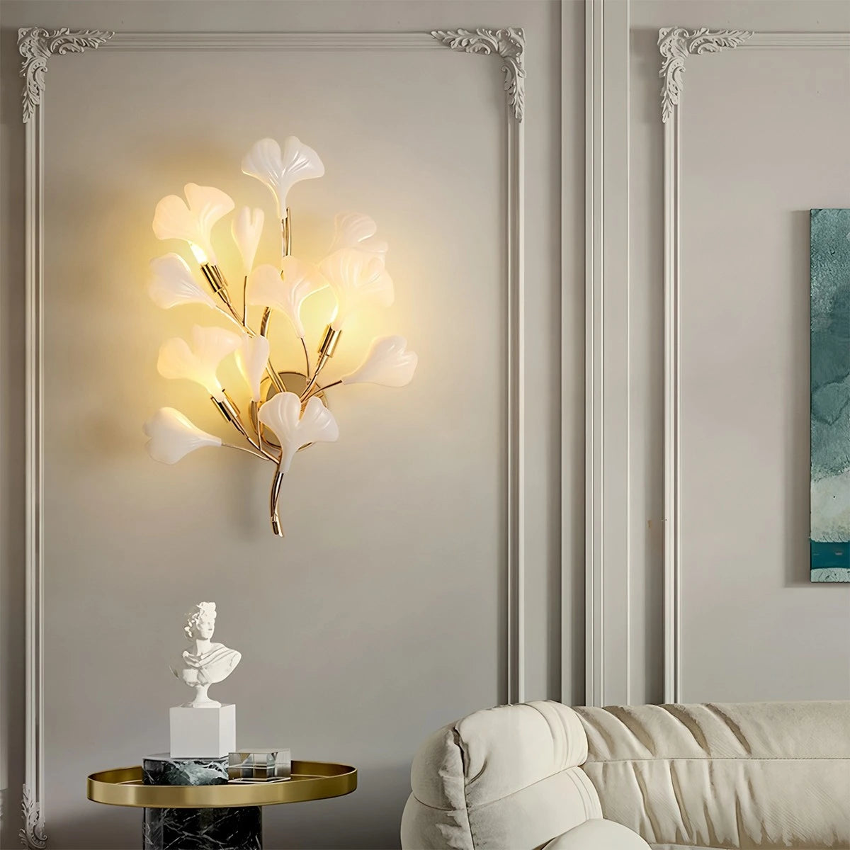 Antizer Ginkgo Wall Lamp for Living Room