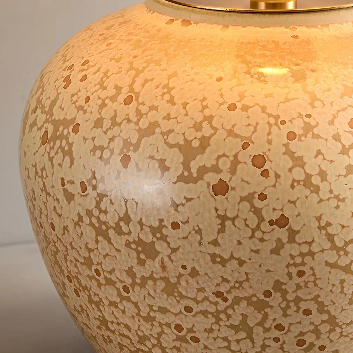 Antizer Glazed Ceramic Table Lamp