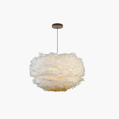 Antizer Goose Feather Pendant Light for Bedroom